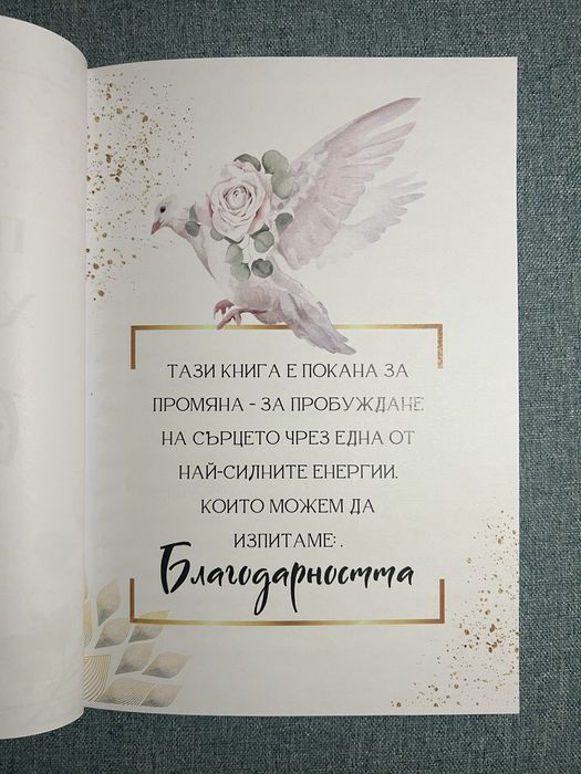 Дневник | Програма за промяна | Карти с утвърждения | Благодарност