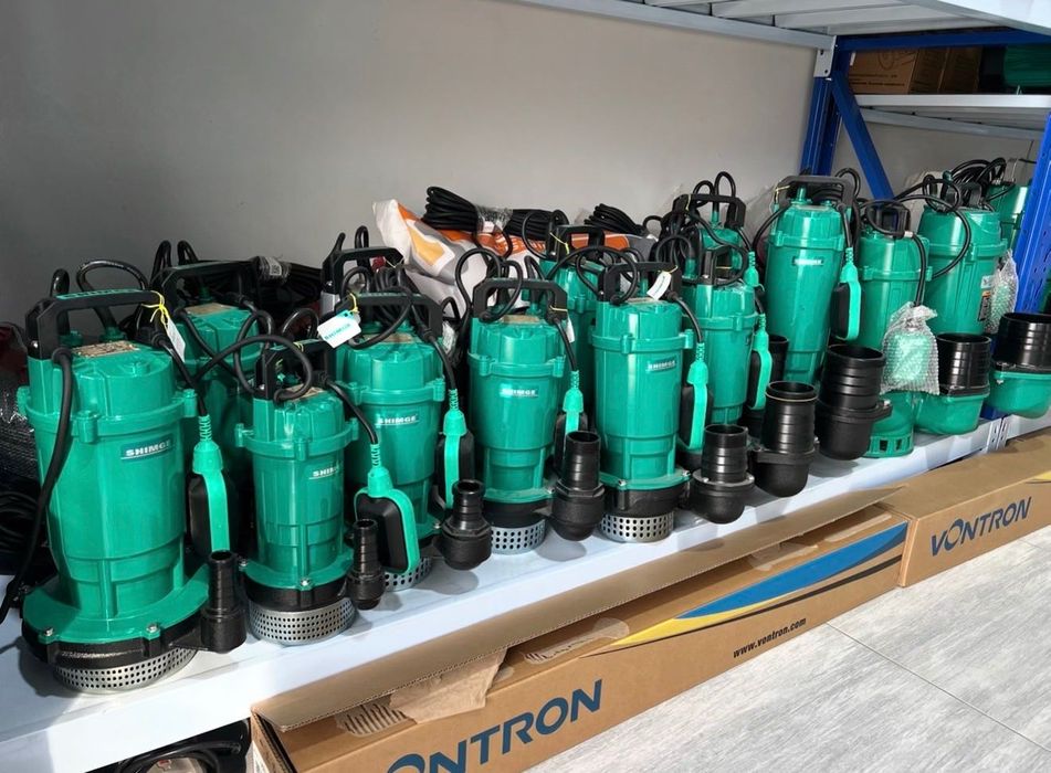 Погружной дренажный глубинный насос SHIMGE QDX 15-10 погружной 750 ват