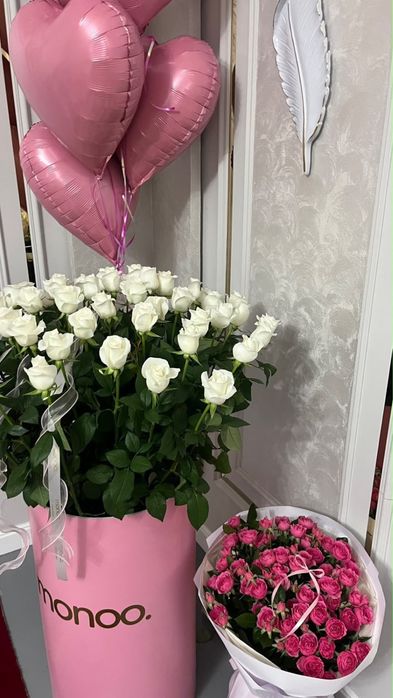 Цветы очень свежие