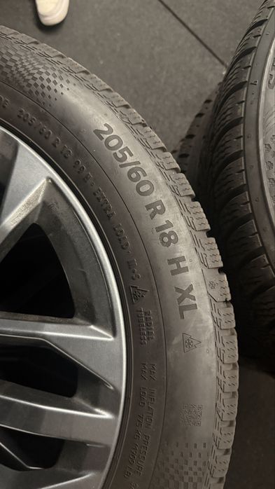 Set roti iarna BMW X1 Continental Winter Contact TS860 205/60 R18