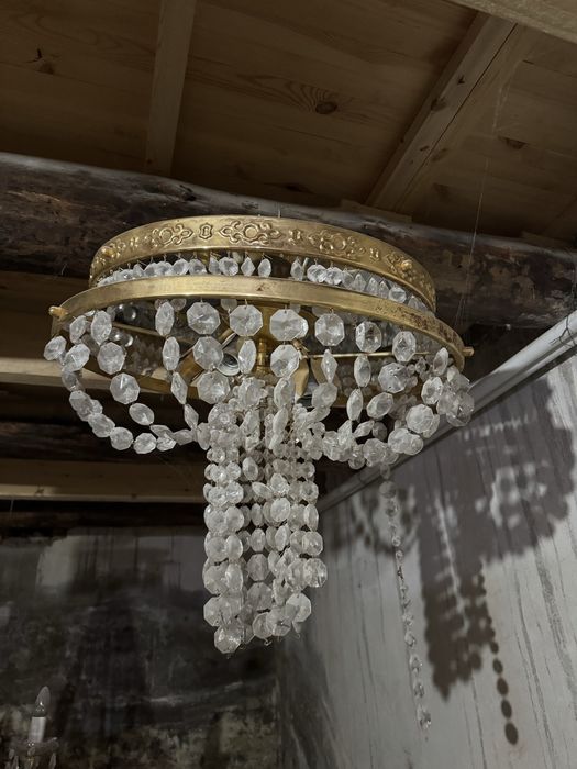 Люстра хрустальный
