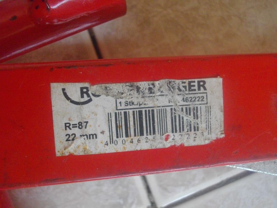 22мм/15/14/13мм Тръбогиб ръчен уред огъване тръби-ROTHERBERGER VIRAX