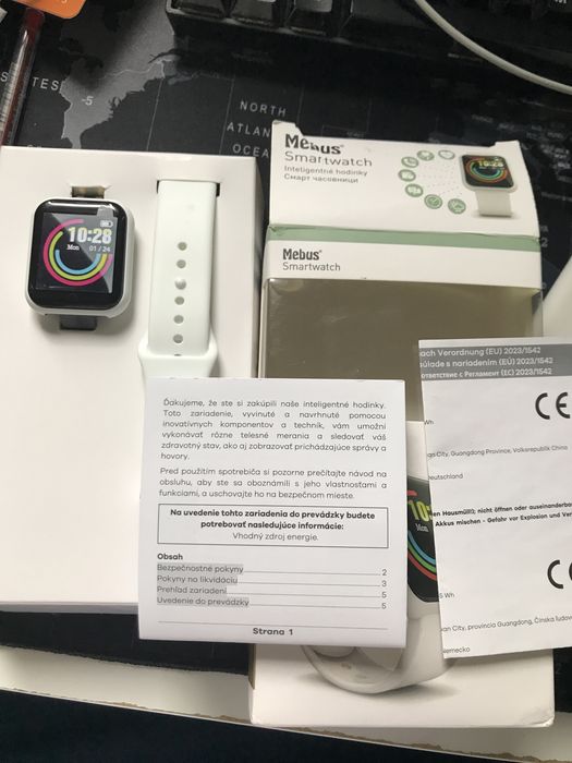 Смарт часовник Mebus, чисто нов.