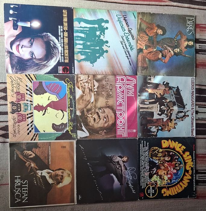 Discuri vinil jazz, pop