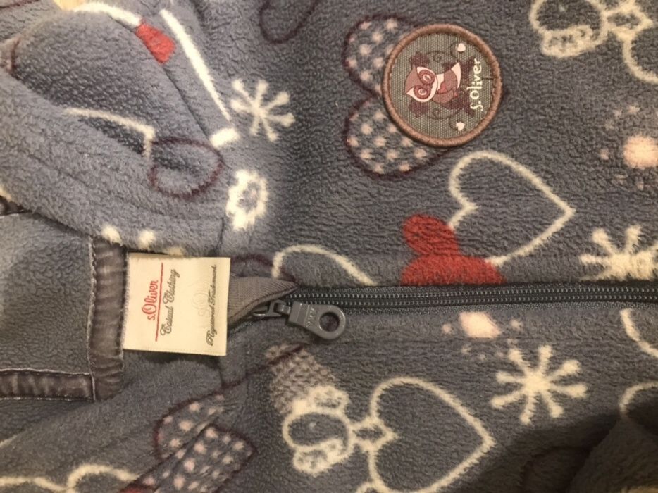 S.Oliver 6-9 м. Детско поларено яке