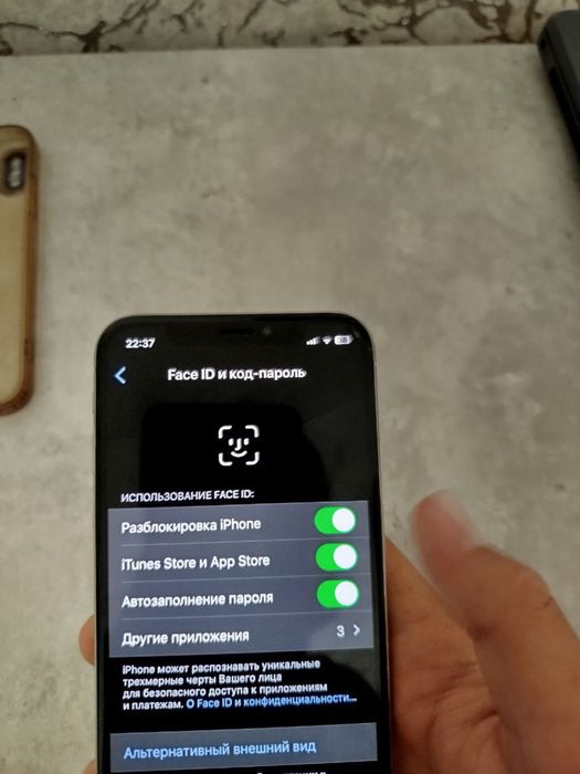 Iphone x 256gb 15000
