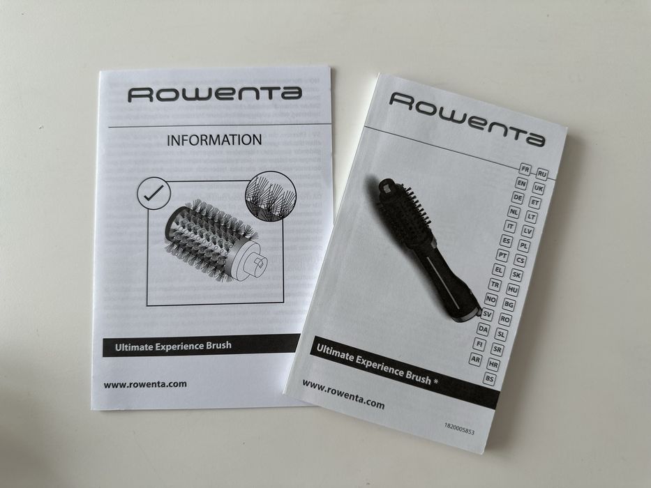 ROWENTA Ultimate Experience:Електрическа четка за коса с горещ въздух