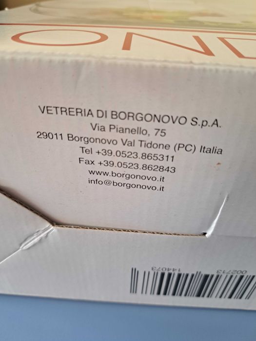 Borgonovo Italy - Купа за салата Onda 26 с два прибора за сервиране