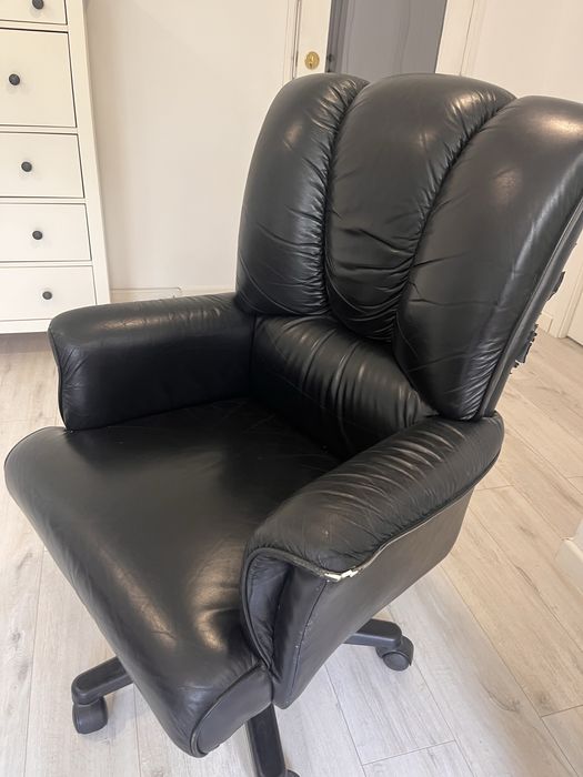 Scaun piele naturala birou