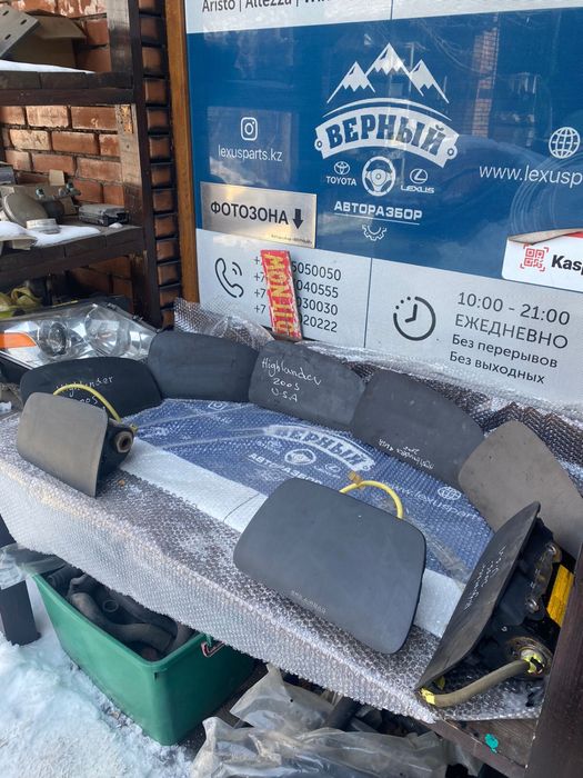 Airbag на Highlander