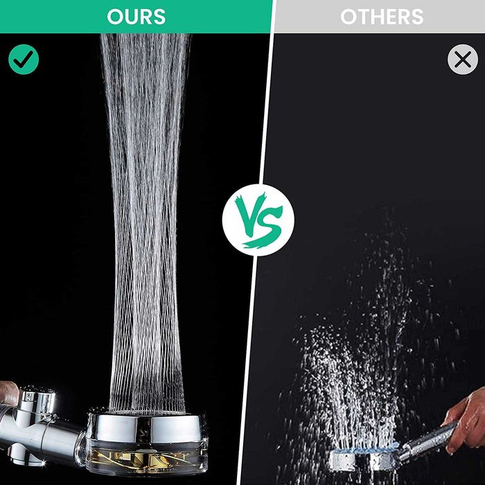 Турбо Душ Слушалка с пречистващ филтър Turbo SPA Shower Нова, слушалки