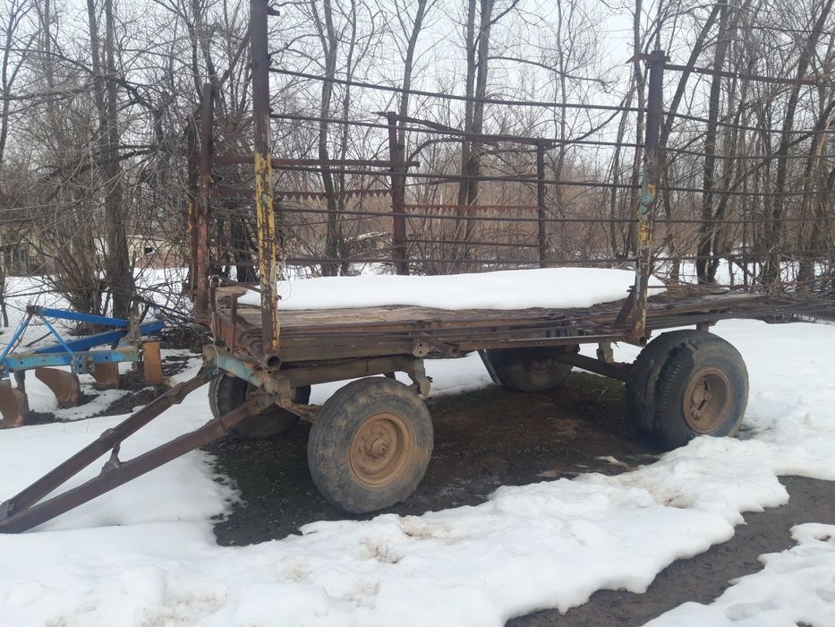 Прицеп. Погрузка до 250 тюков