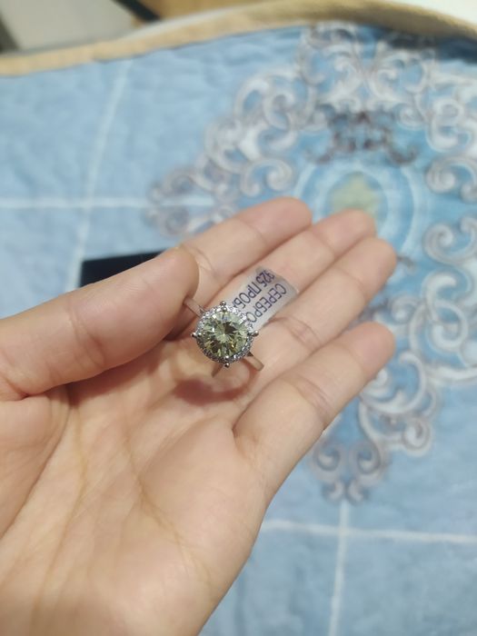 Серебро набор! Кольцо + сережки