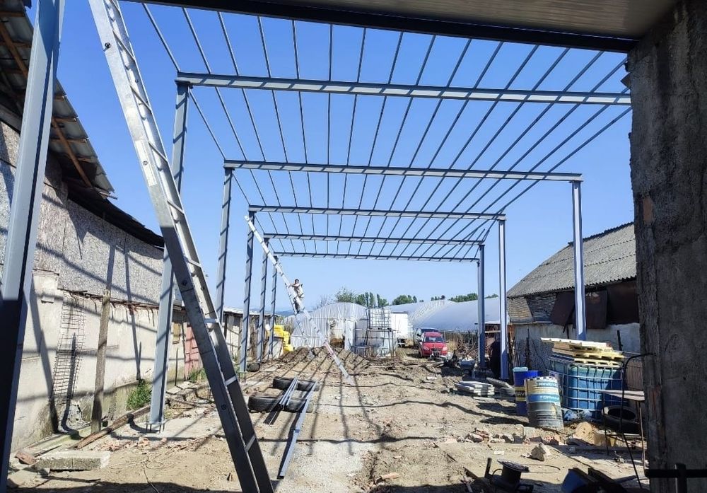 Vand structuri metalice hale metalice