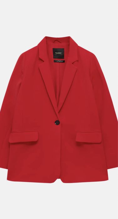 Vand Sacou Blazer Pull&Bear Nou Rosu