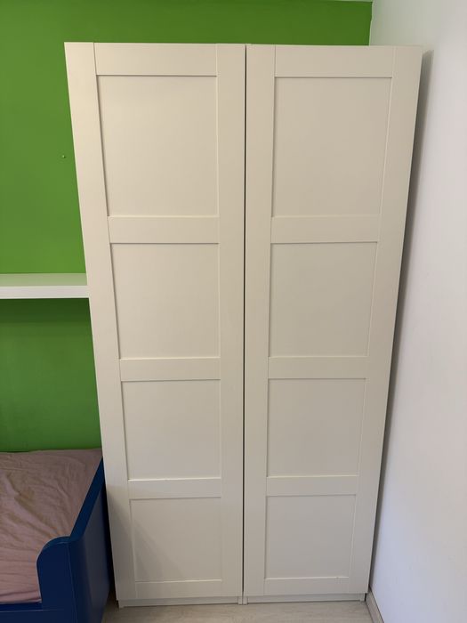 Dulap Pax Bergsbo Ikea alb 100x60x201 cm