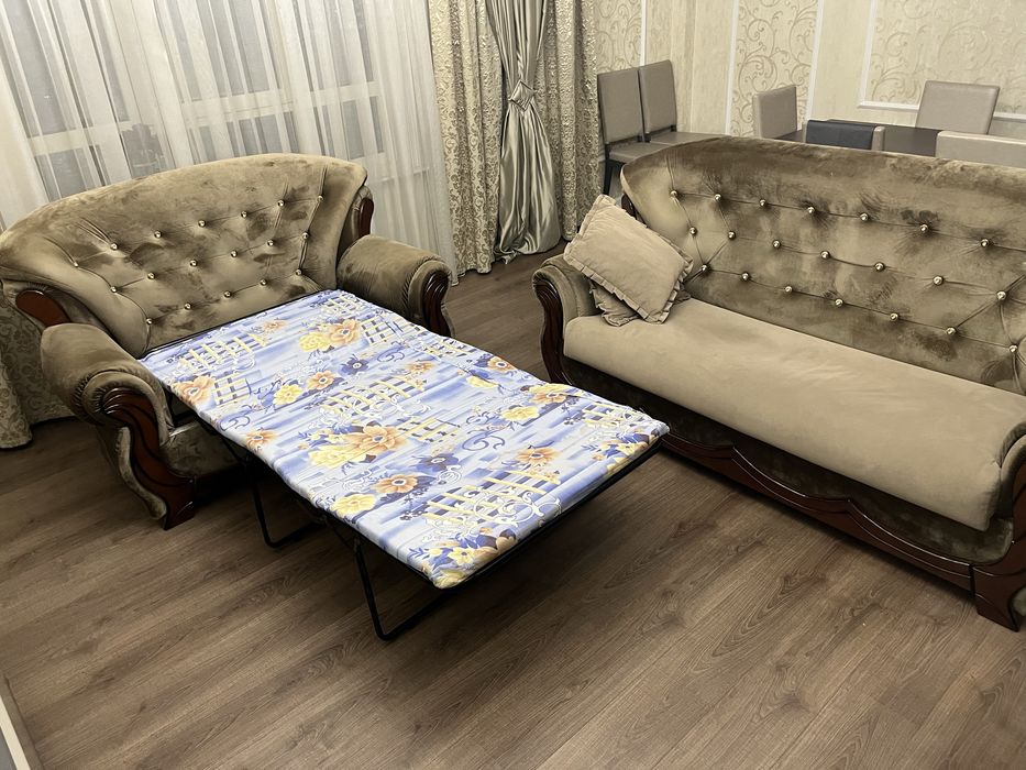 Мягкий уголок 3+2+1