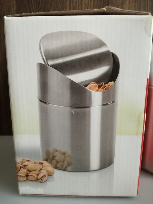 INOX - Нови Поставка за Салфетки / Кошче за Отпадъци