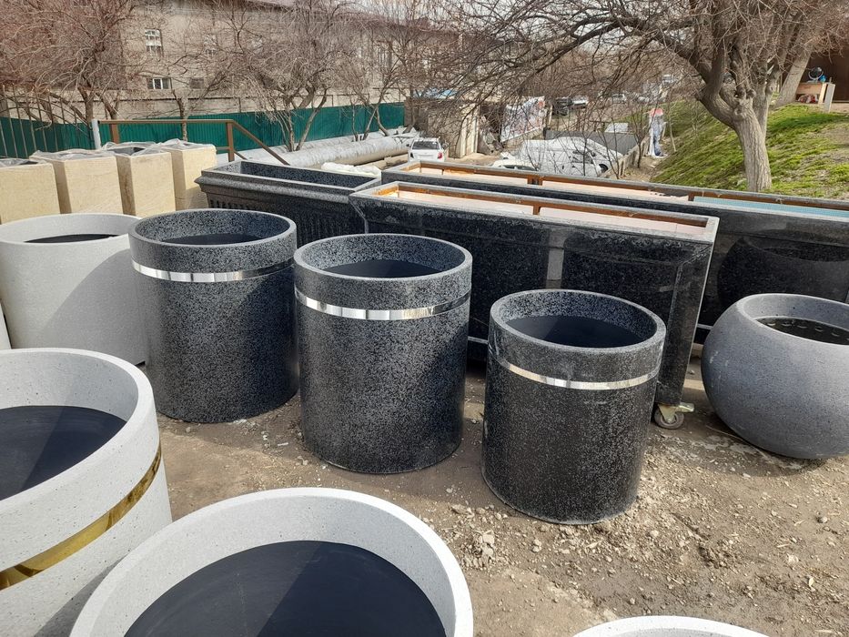 Vazon kashpo biton tuveklar