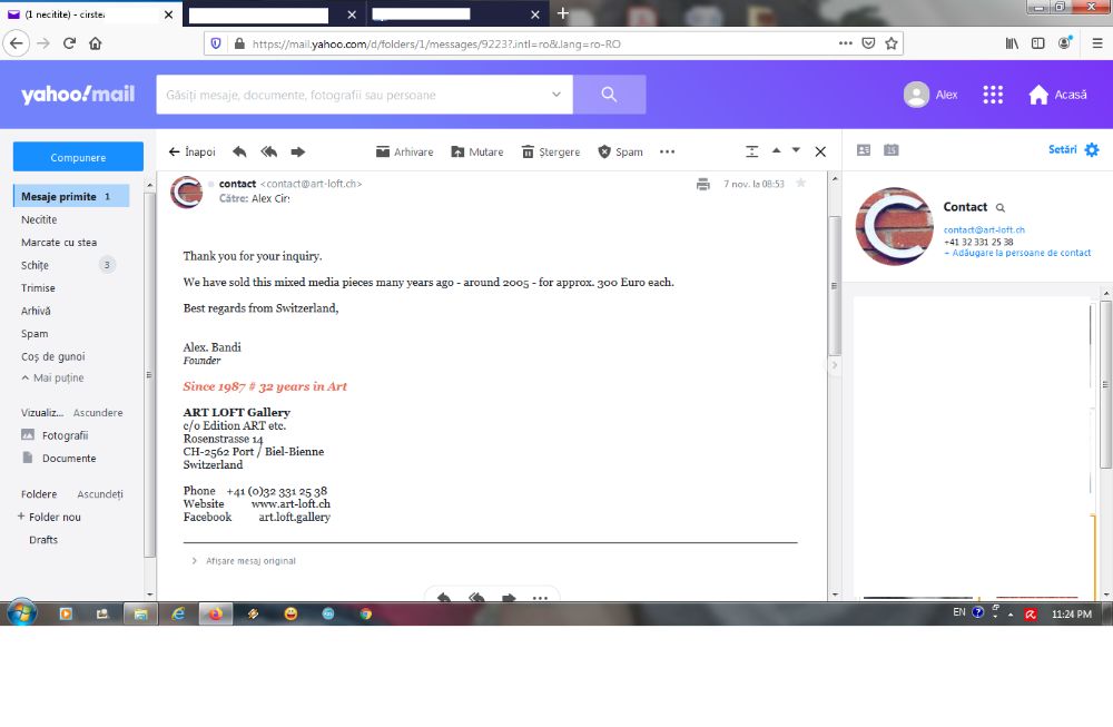 Tablouri - Colectie / Investitie / Arta