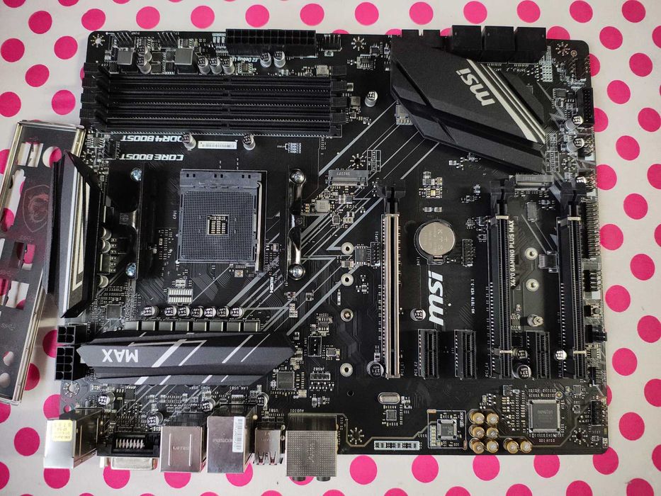 Placa de baza MSI X470 Gaming Plus MAX socket AM4.