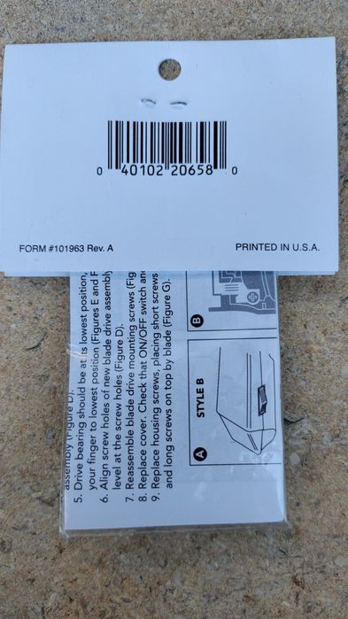 Levier aparat tuns Andis - Replacement Blade Drive Assembly