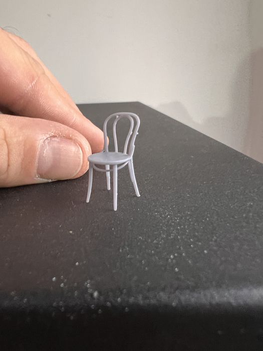 Scaune miniatura tonet  scara 1:43