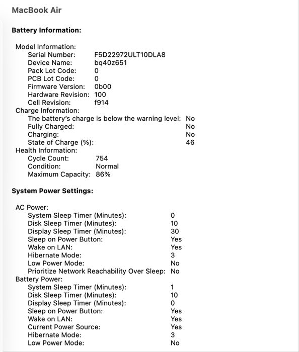 Macbook Air M2 2022
