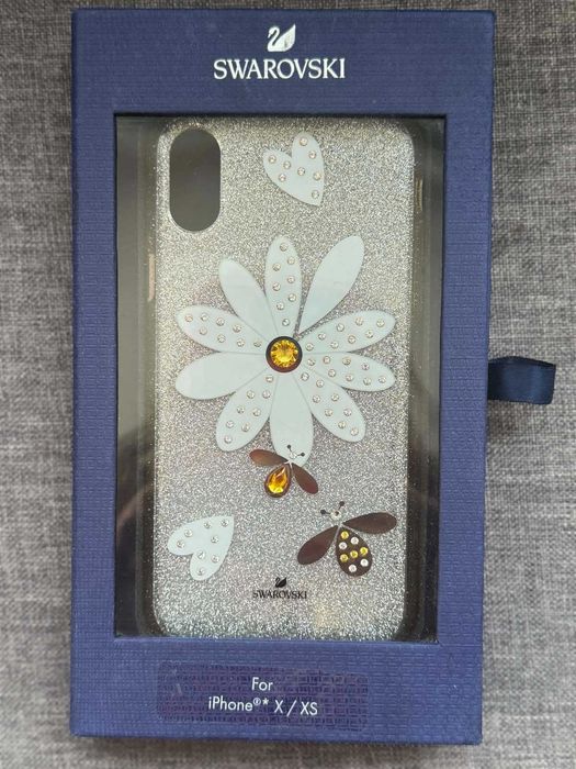 Оригинален луксозен кейс Swarovski IPhone X / XS