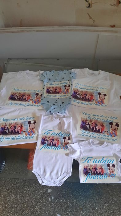 Personalizare  echipamente sportive si de munca, tricouri copii