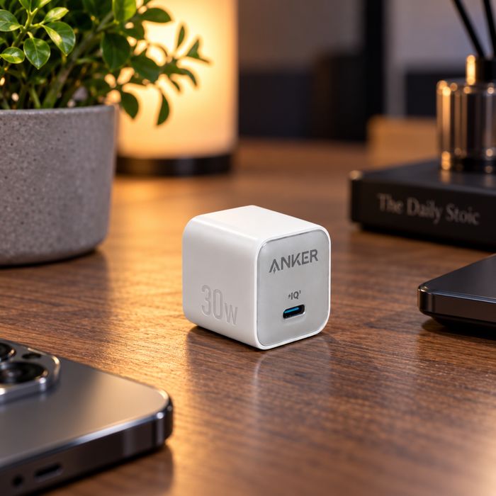 Адаптер Anker 30Ват. Быстрая зарядка