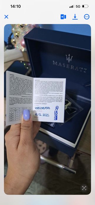 Часовник Maserati