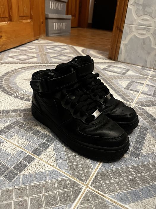 Air Force 1 Mid marimea 36 Negru