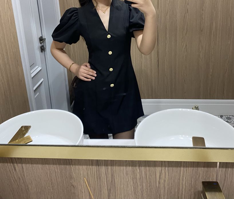 Платье черное-9к