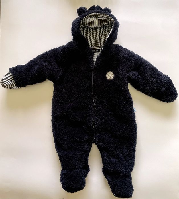 Бебешки космонавт с качулка и ръкавички