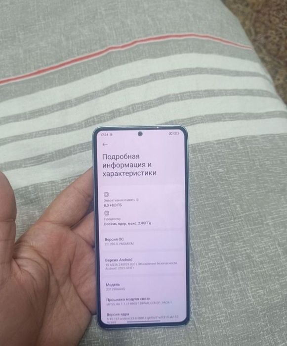 Redmi Note 13 8+8/128GB Blue Igravoy Original Holati yaxshi 108mp Zor