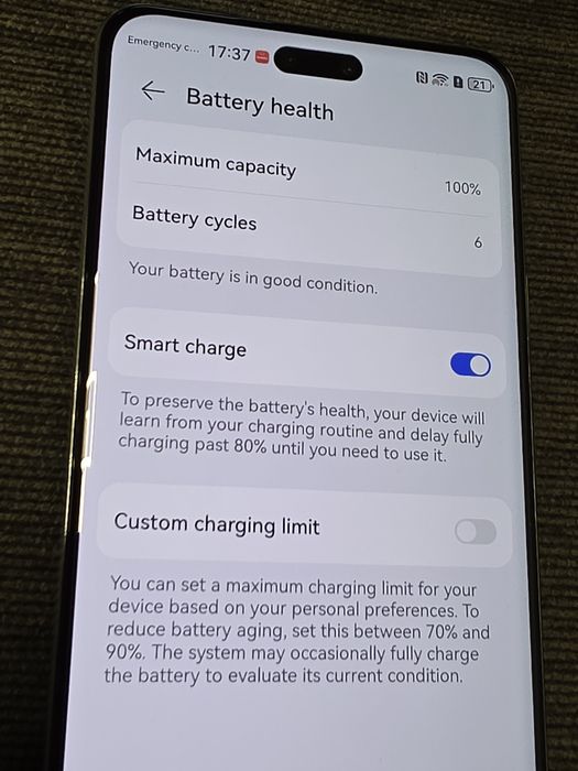 КАТО НОВ 512GB Huawei nova 14 Pro Yettel Гаранция 2029 Blue | Син