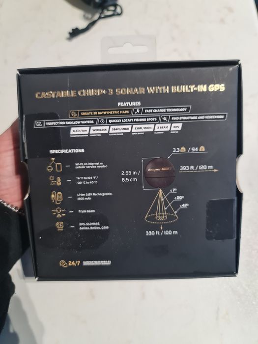 Sonar Deeper Chirp 3 FLDP 47 Sigilat !