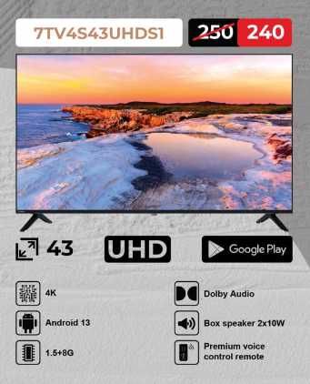 Телевизор 7TECH! АРЗОН Нархлар! Televizor 7TECH! Телевизор СевенТек
