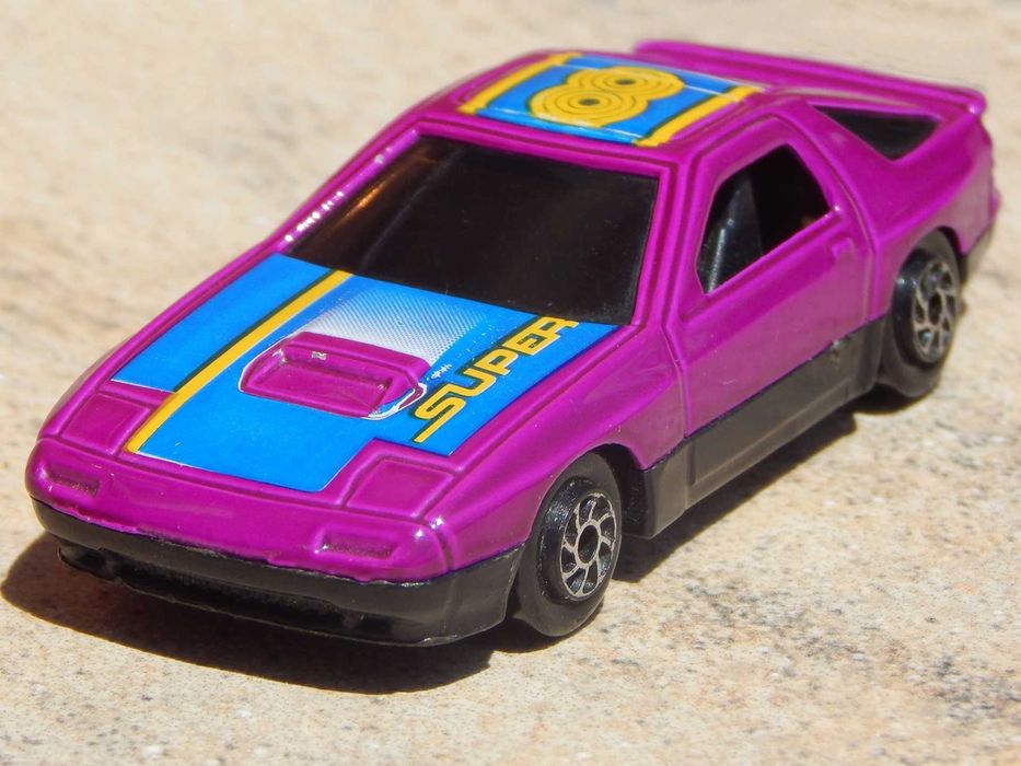 Macheta Mazda RX-7 (2nd Gen/FC) Turbo Yat Ming No. 807 1:64 1980s
