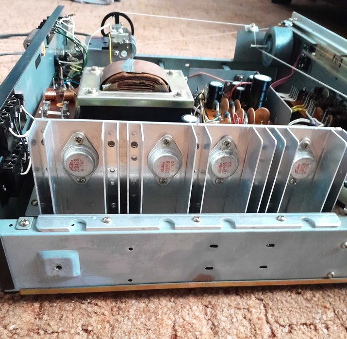 CHAÎNE HI-FI VINTAGE Thomson Ampli Tuner Lecteur K7 EUR 100,00