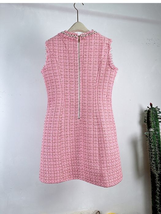 Дамска Рокля в Розов Цвят