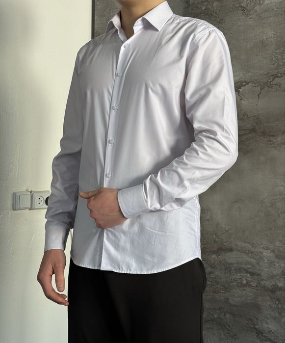 Пиджак и белая рубажка