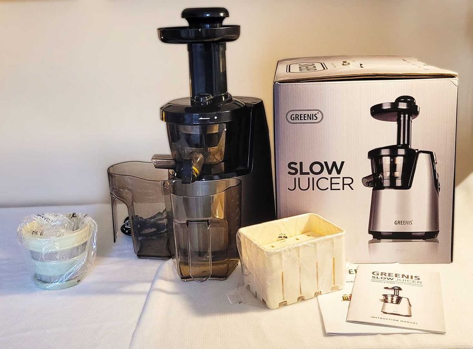 Storcător fructe și legume, presare la rece - Slow Juicer Greenis