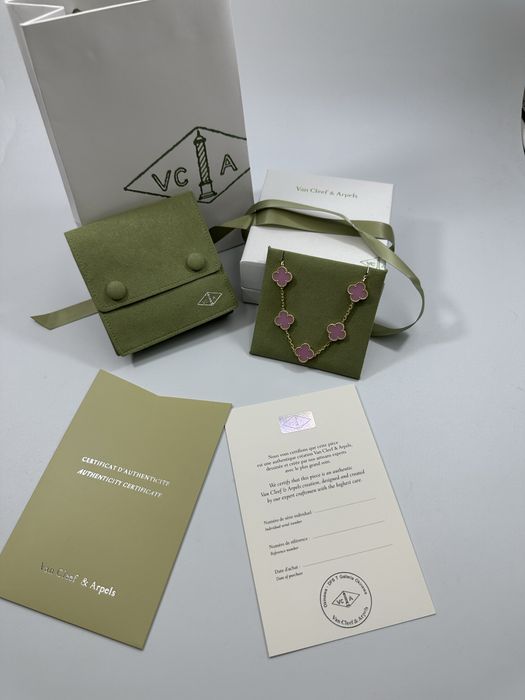 Brățară Van Cleef & Arpels 5 motifs Gold 750 Pink