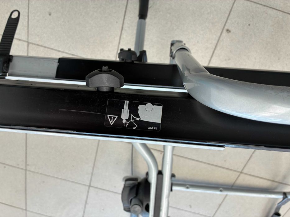 Багажник за 2 броя велосипеди Thule ClipOn High 9105 предимно за автомобили хечбек
