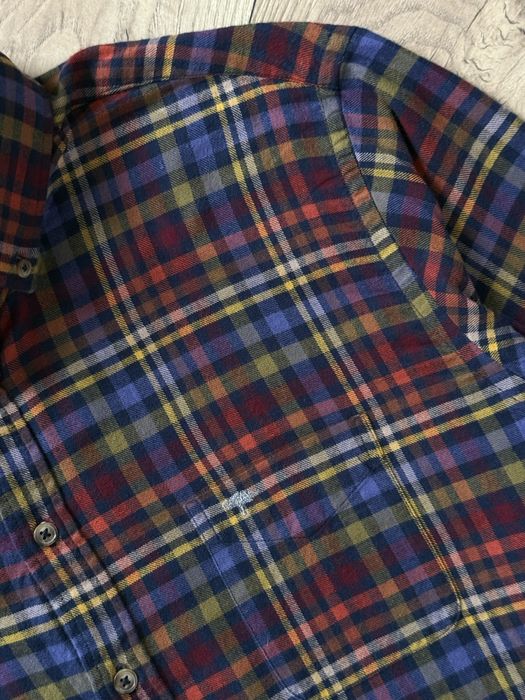 Camasa FYNCH HATTON Premium Light Flanel Carouri Barbati | Marime L