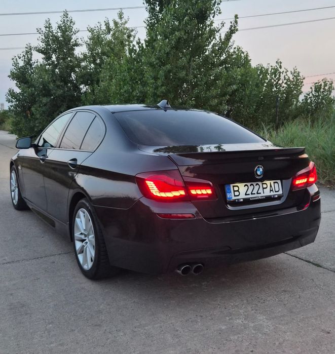 Bmw F10 525xd 218cp an 2013 M Packet Harman Kardon Head up Display Piele Xenon NBT Padele Schimbator Cristal