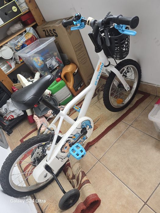 Bicicleta copii Dechatlon B-twin 16 inch 4-6 ani