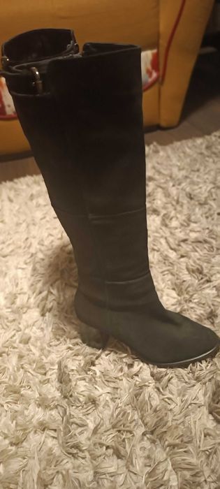 Cizme dama piele întoarsă